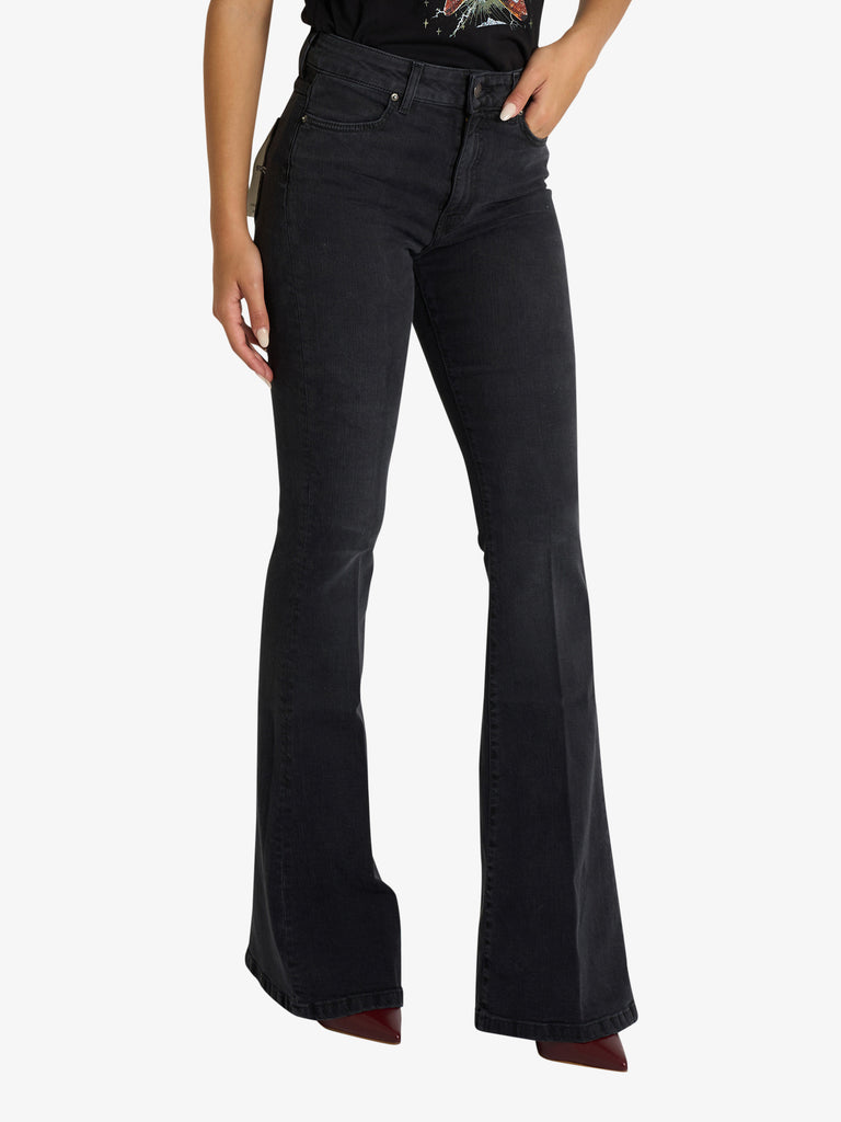 VICOLO jeans gisele donna nero cotone