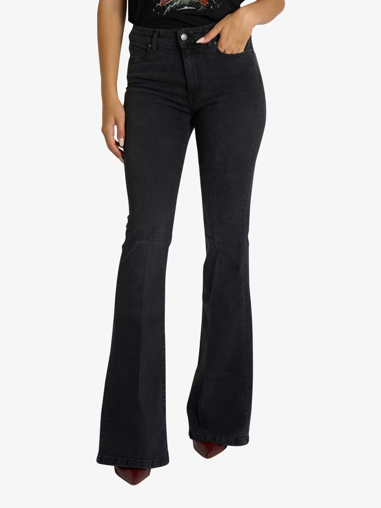 VICOLO jeans gisele donna nero cotone