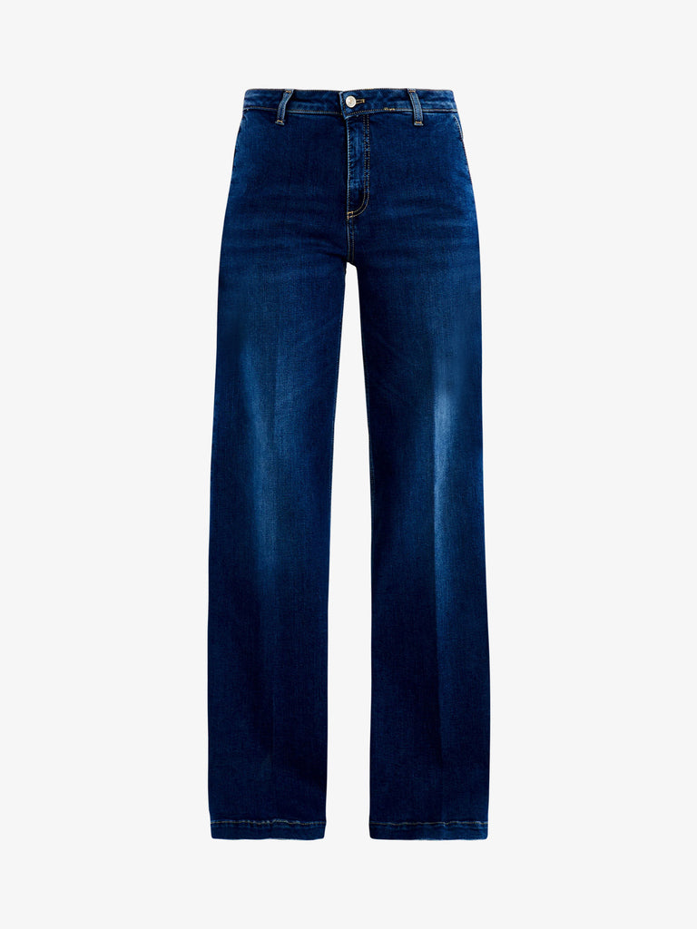 VICOLO jeans elena donna blu cotone