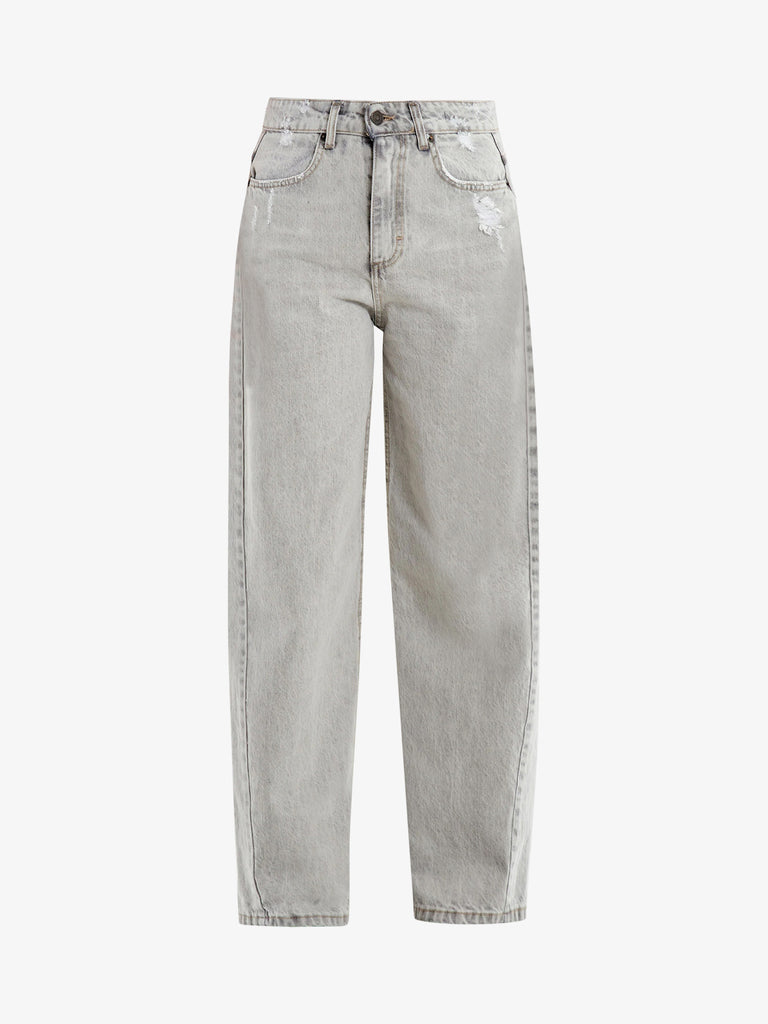 VICOLO jeans phoebe donna grigio cotone