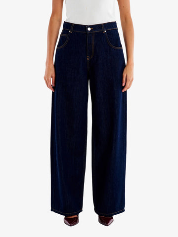 VICOLO jeans icon mia raw donna denim cotone
