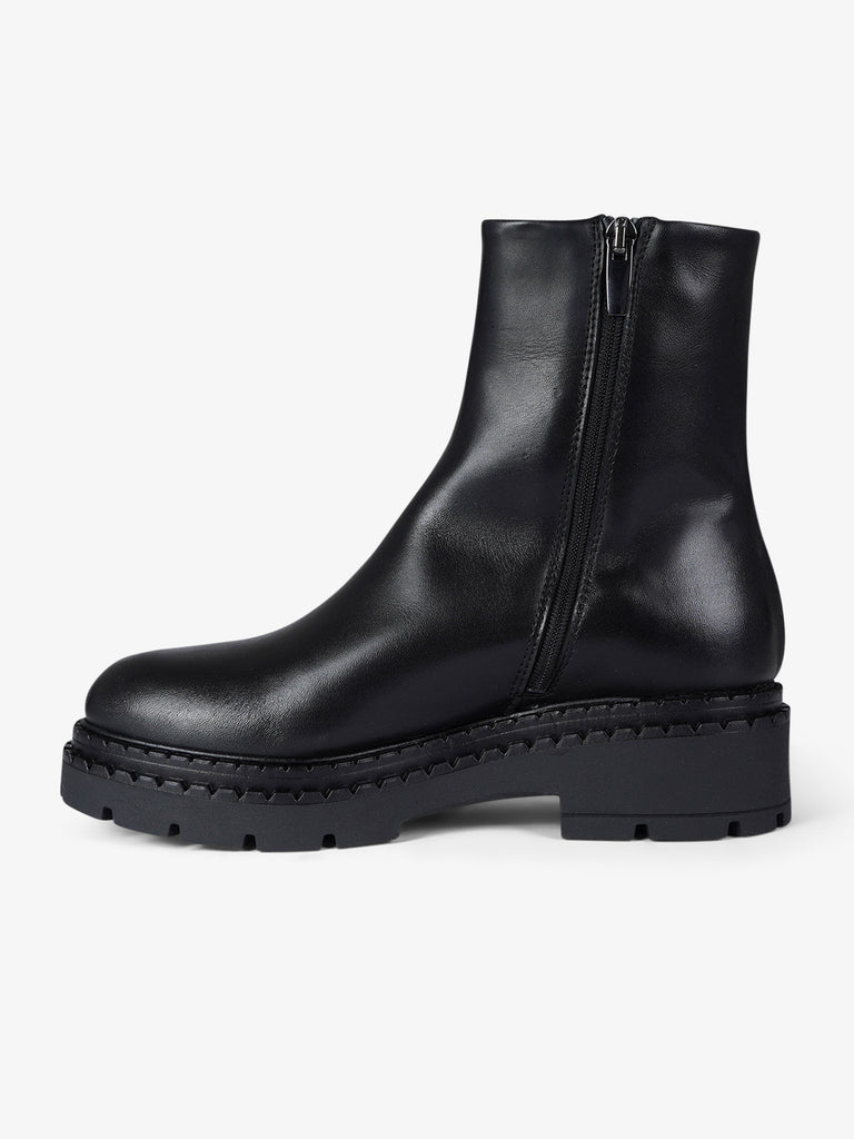 VSL tronchetti donna 7018 pelle nero