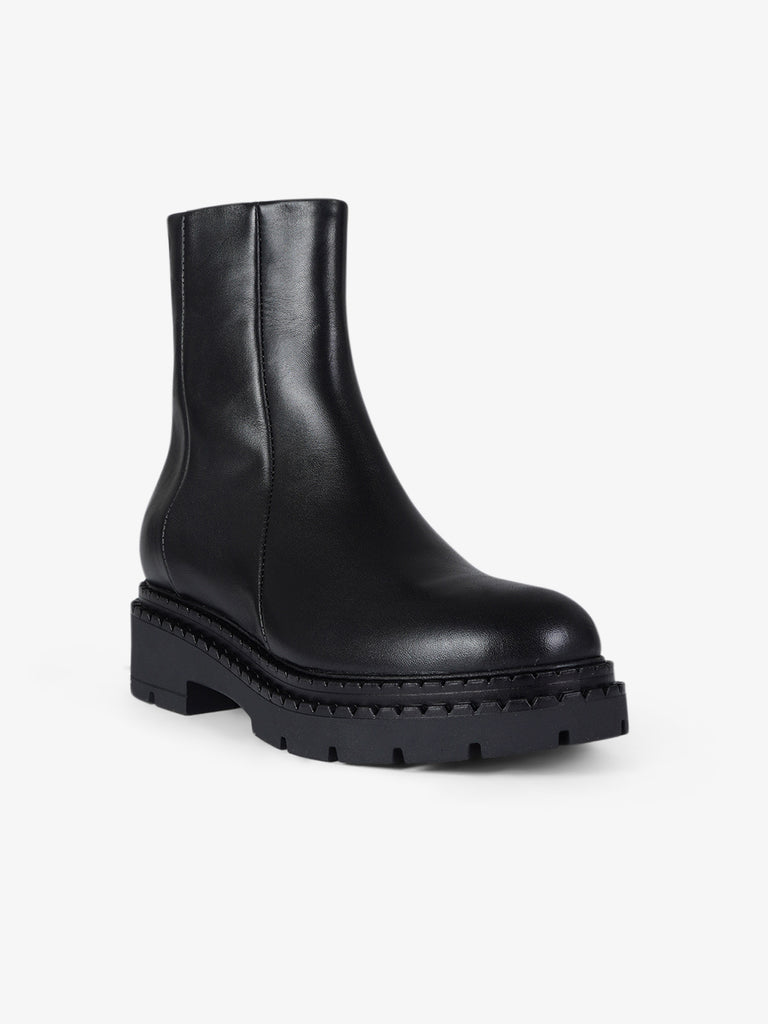 VSL tronchetti donna 7018 pelle nero