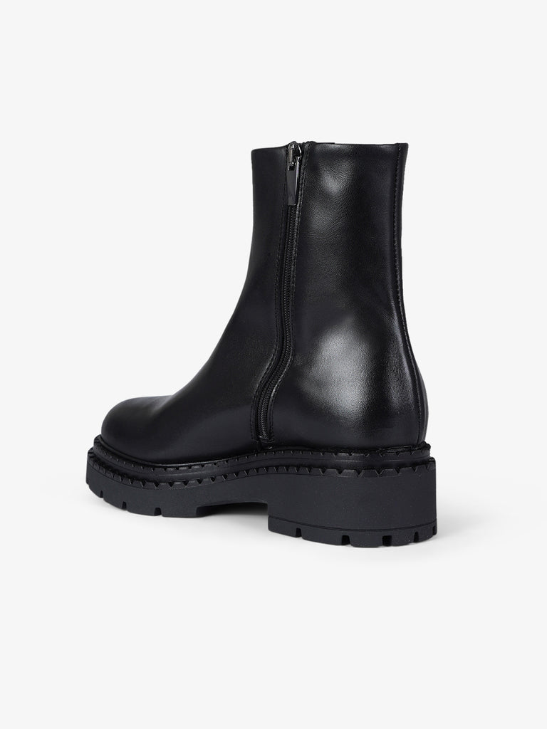 VSL tronchetti donna 7018 pelle nero