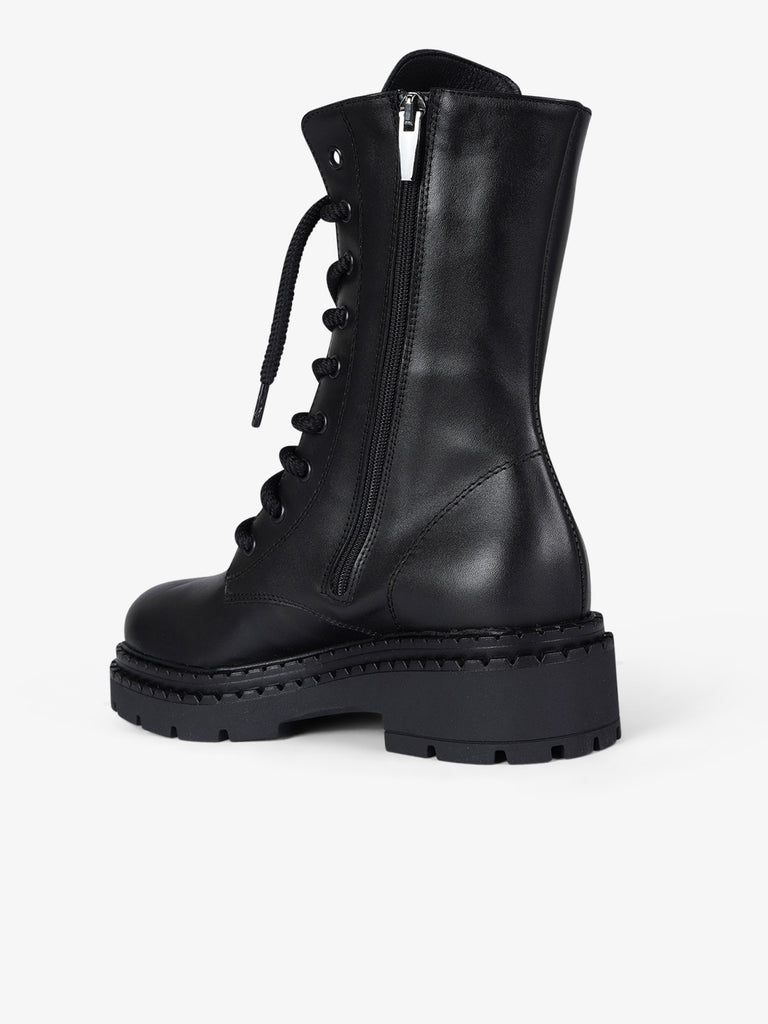 VSL tronchetti donna 7040 pelle nero