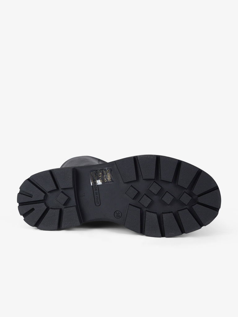 VSL tronchetti donna 7040 pelle nero