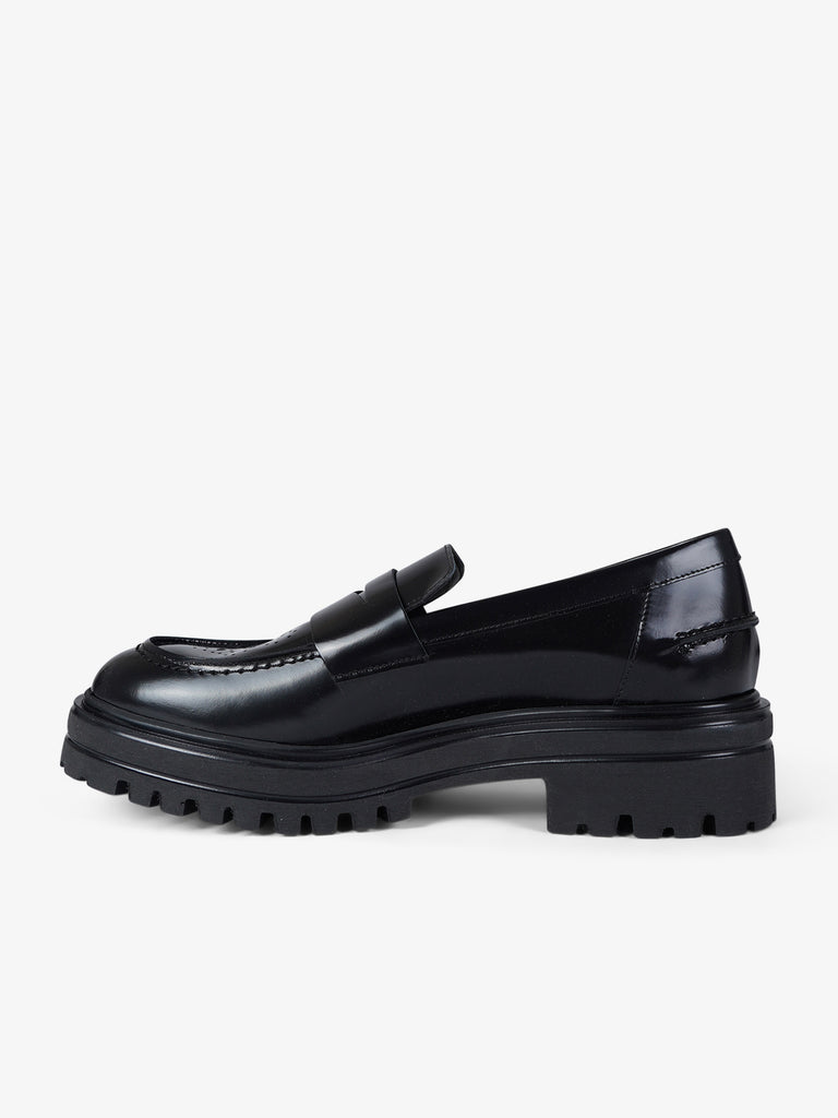VSL mocassini donna 7820 pelle nero