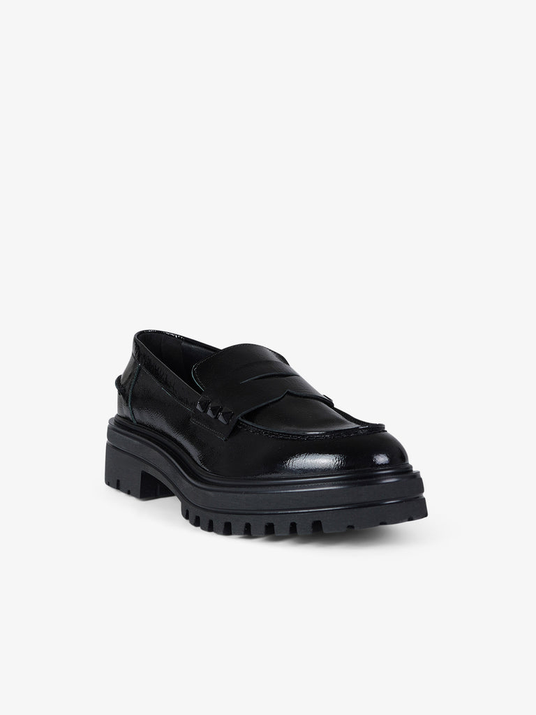 VSL mocassini donna 7832 vernice nero