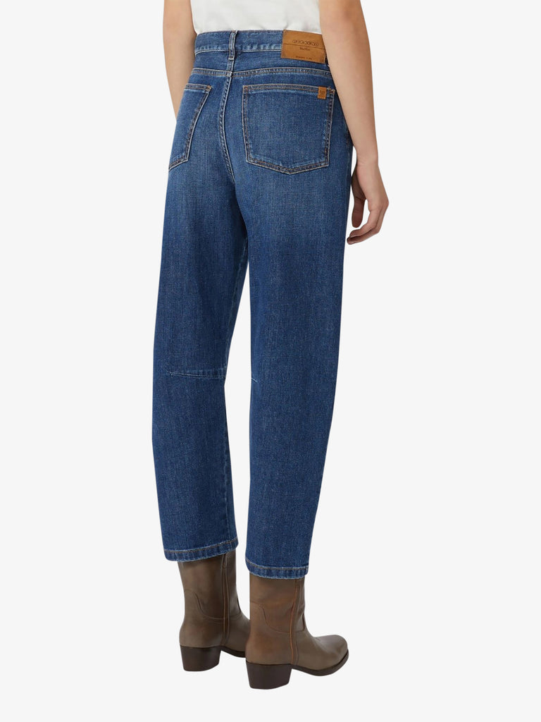 WEEKEND MAXMARA jeans caprile 5 tasche donna denim cotone