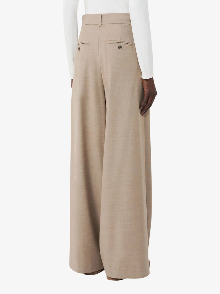 WEEKEND MAXMARA pantalone globale palazzo in flanella donna