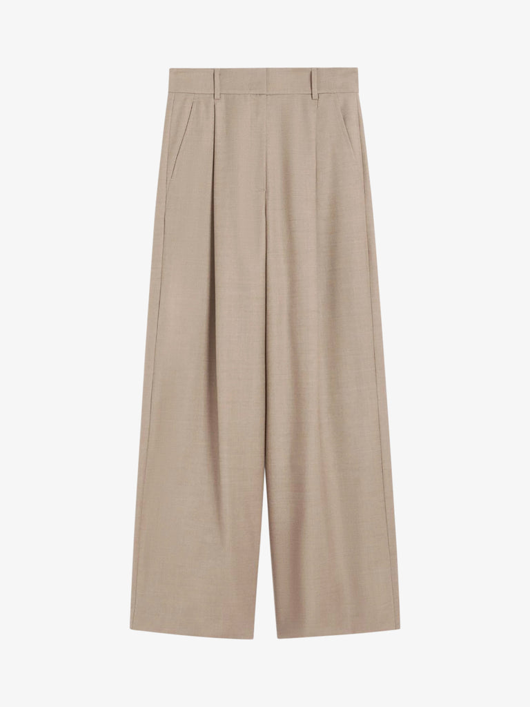 WEEKEND MAXMARA pantalone globale palazzo in flanella donna