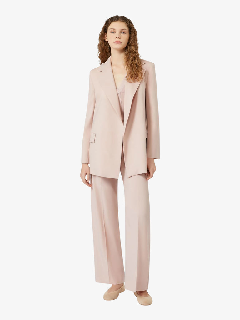 WEEKEND MAXMARA pantalone visivo palazzo donna rosa