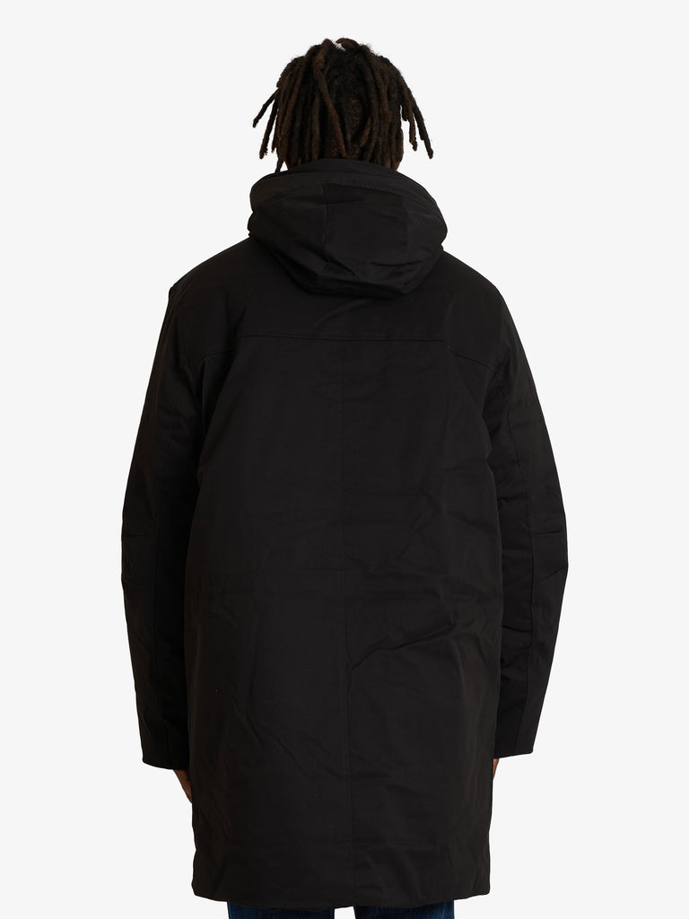 WOOD WOOD cappotto wwhanes parka 25256 uomo nero