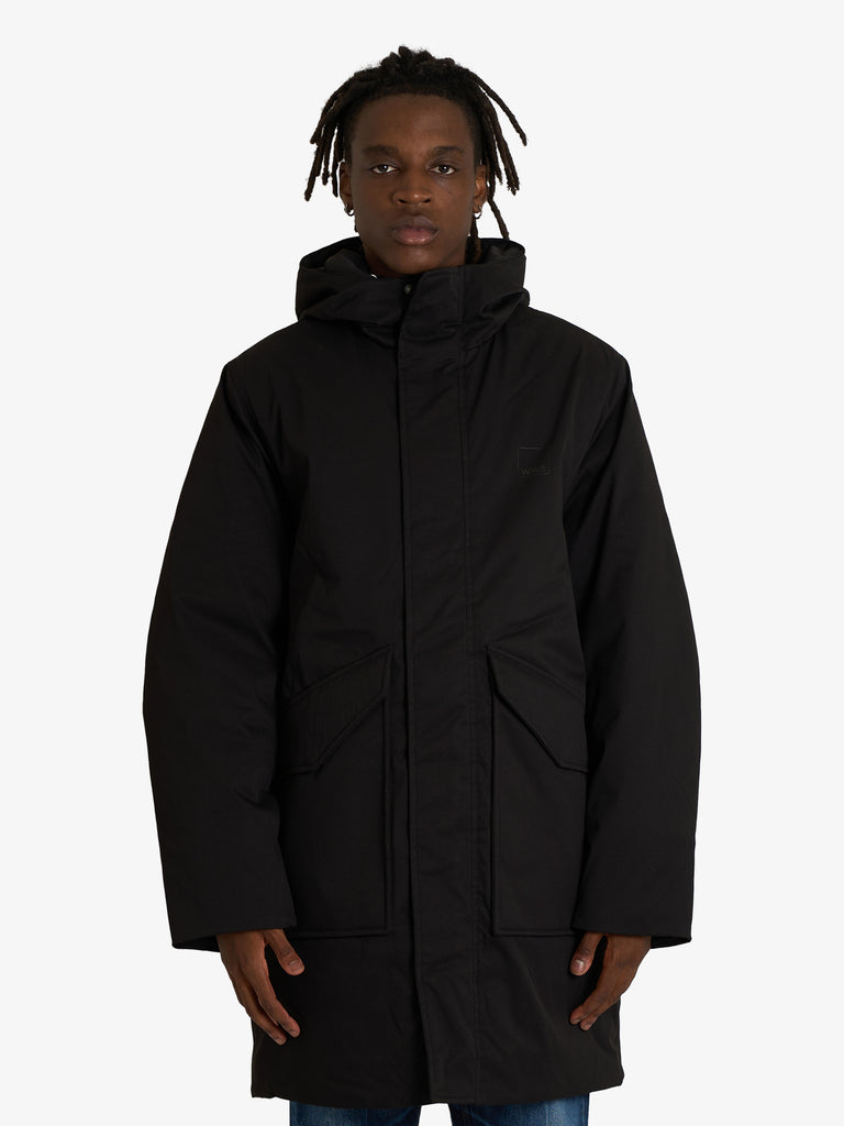 WOOD WOOD cappotto wwhanes parka 25256 uomo nero