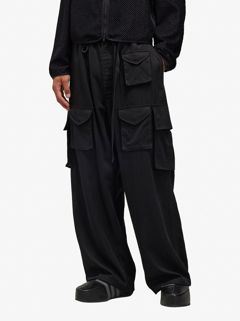Y-3 pantalone refined cargo uomo nero