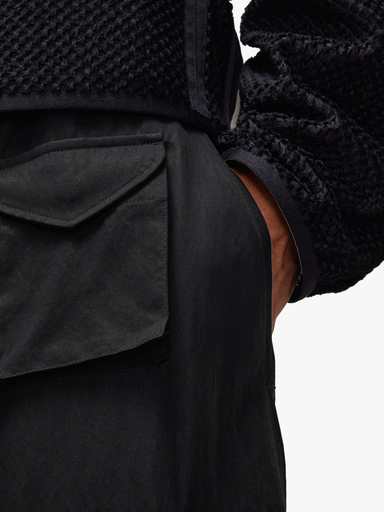 Y-3 pantalone refined cargo uomo nero