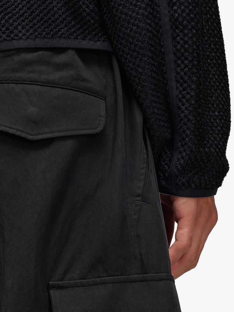 Y-3 pantalone refined cargo uomo nero