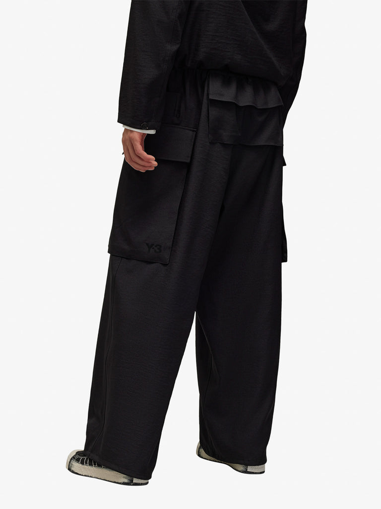 Y-3 pantalone uniform cargo uomo nero