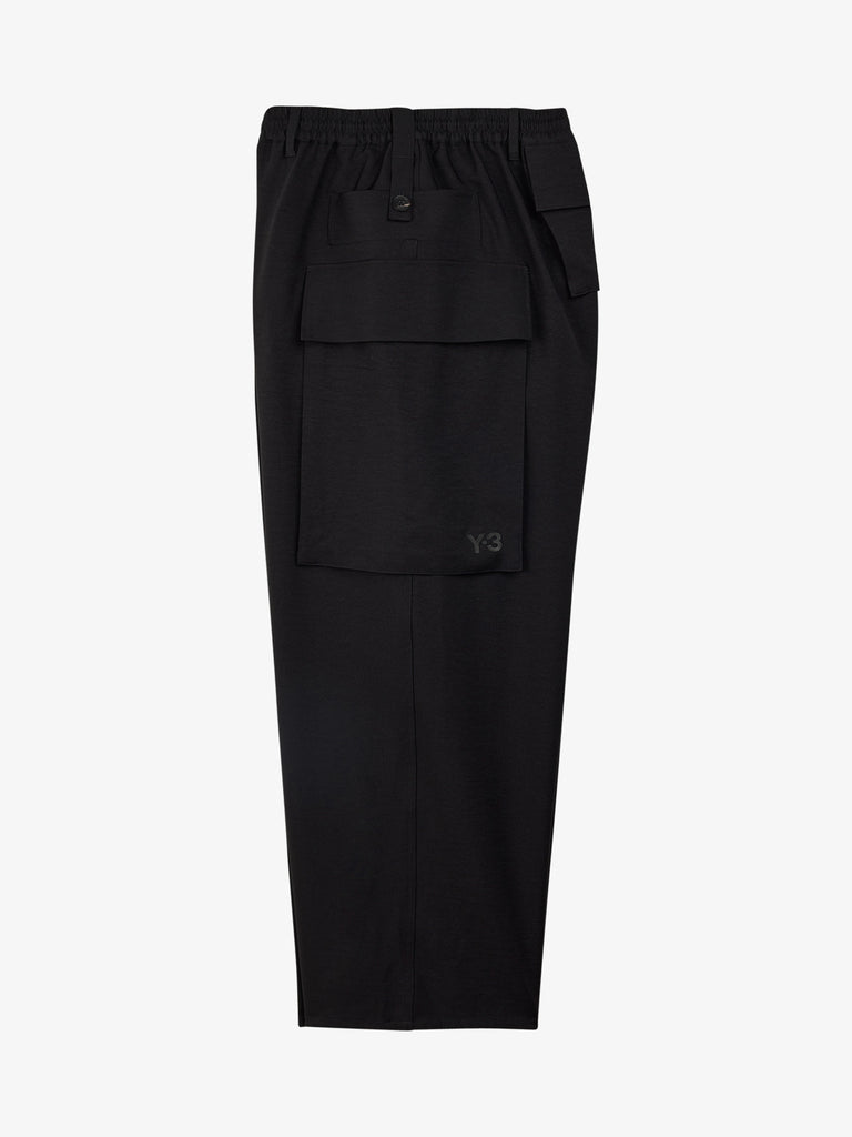 Y-3 pantalone uniform cargo uomo nero