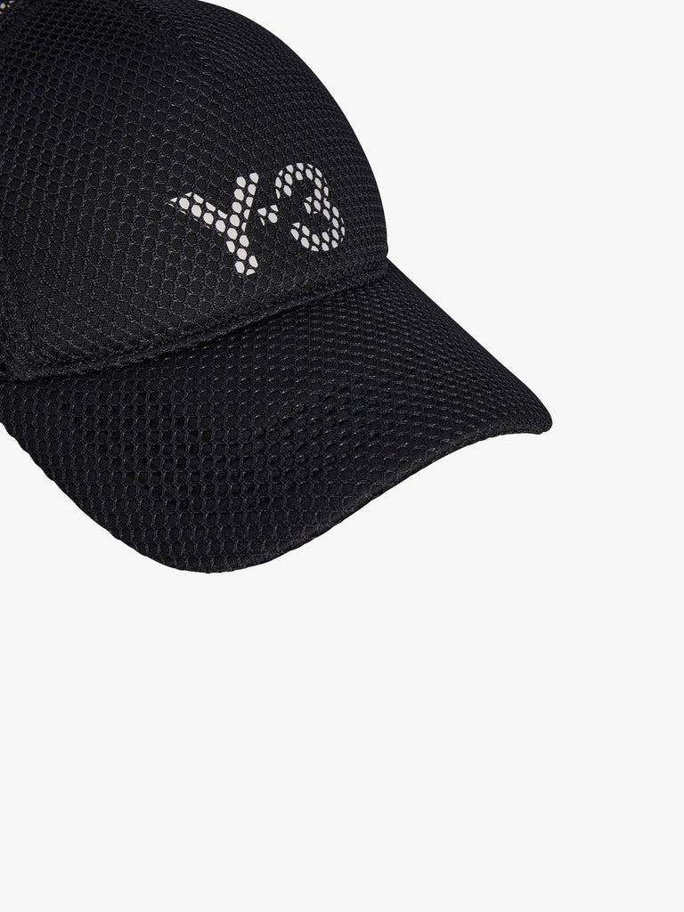 Y-3 cappello trucker nero