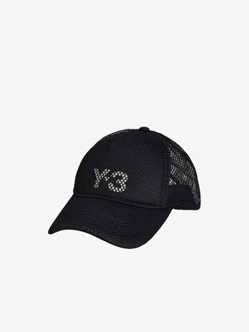 Y-3 cappello trucker nero