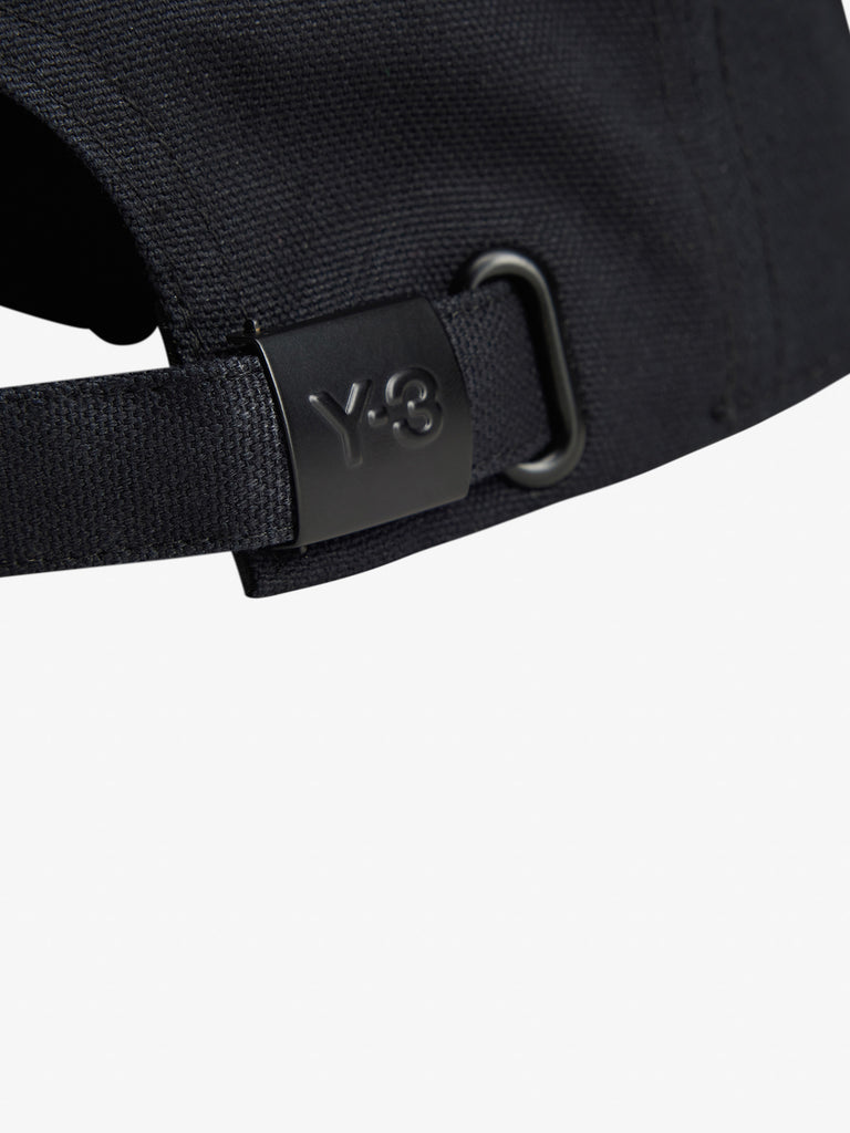Y-3 cappello classic logo cotone nero