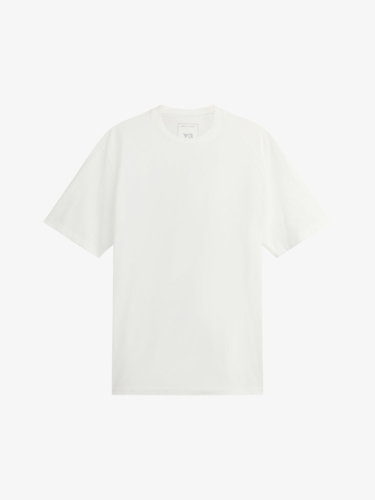Y-3 t-shirt graphic sleeve tee bianco cotone