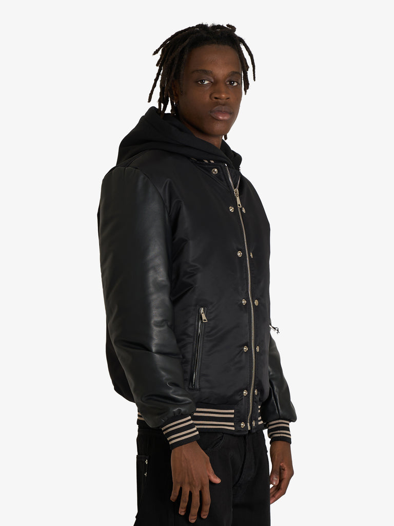 YES LONDON giubbotto xg5265 uomo nero nylon