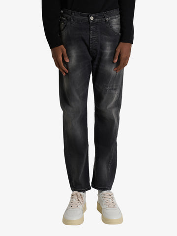 YES LONDON jeans xj3199 uomo denim cotone