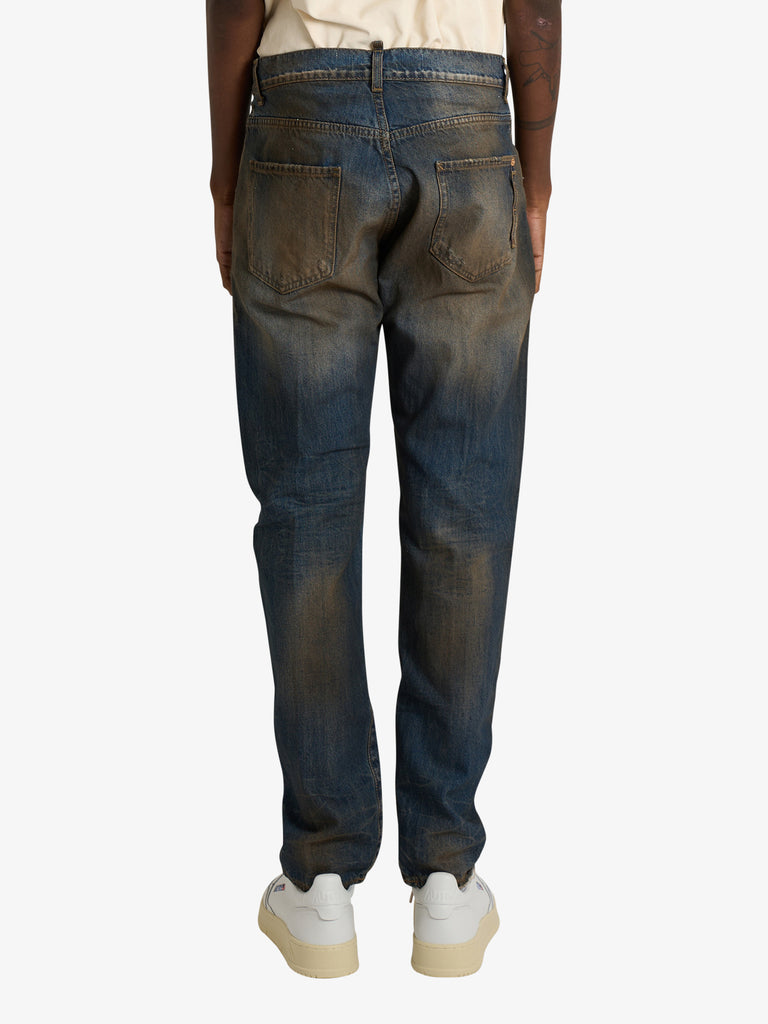 YES LONDON jeans xj3212 uomo denim cotone