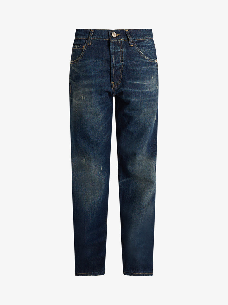 YES LONDON jeans boston xj3213 uomo denim cotone