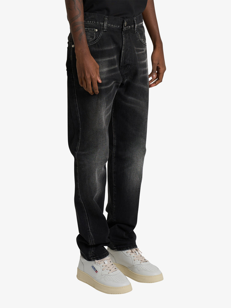 YES LONDON jeans boston xj3219 uomo nero cotone