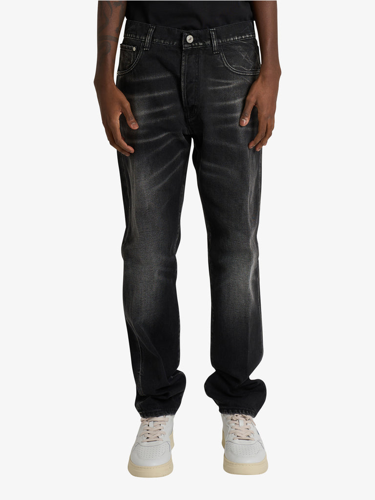 YES LONDON jeans boston xj3219 uomo nero cotone