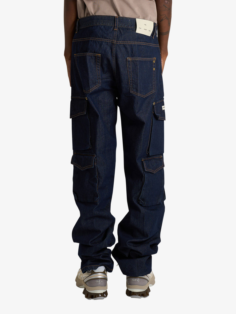 YES LONDON jeans xj3220 uomo denim cotone