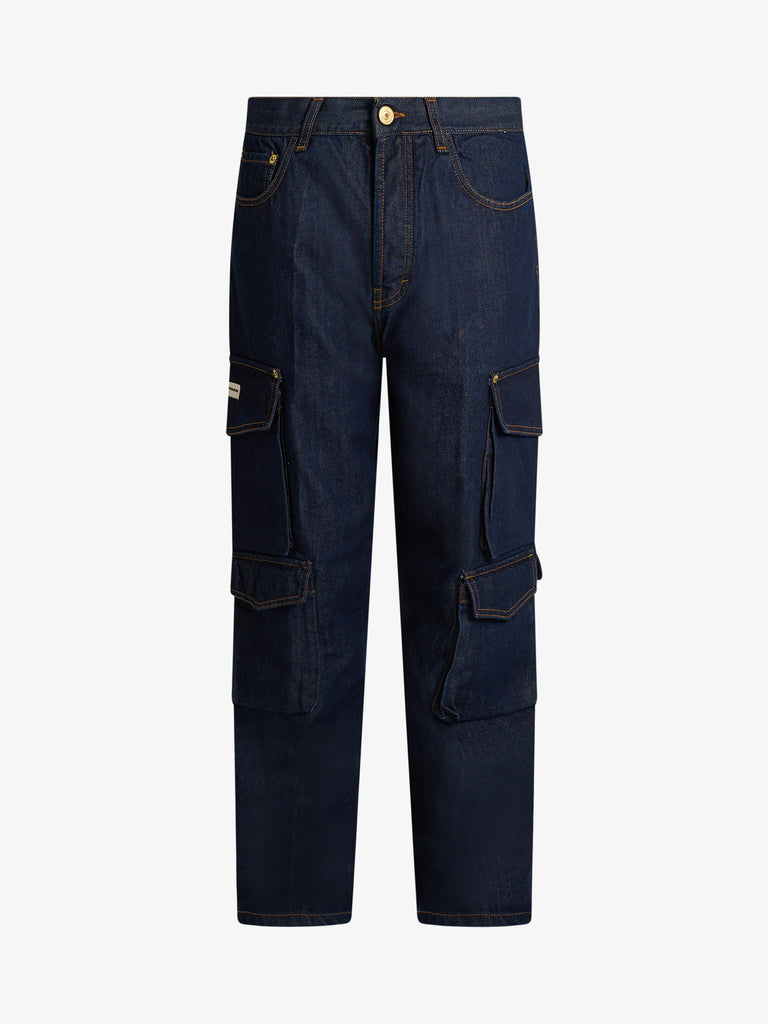 YES LONDON jeans xj3220 uomo denim cotone