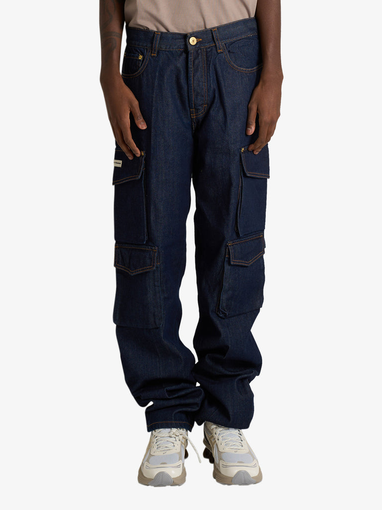 YES LONDON jeans xj3220 uomo denim cotone