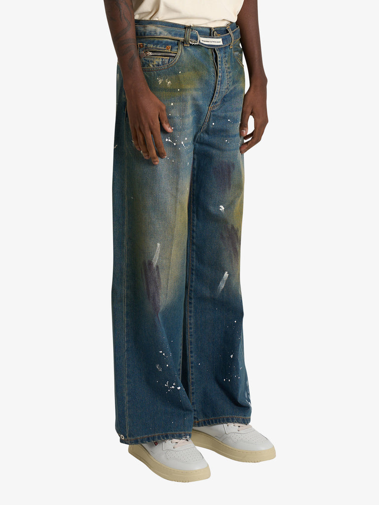 YES LONDON jeans xj3223 uomo denim cotone