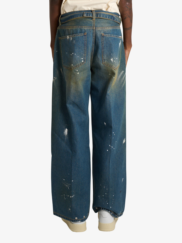 YES LONDON jeans xj3223 uomo denim cotone