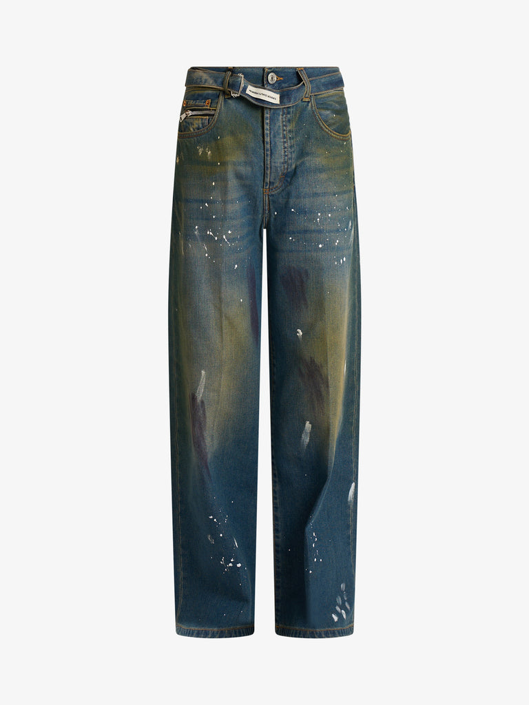 YES LONDON jeans xj3223 uomo denim cotone