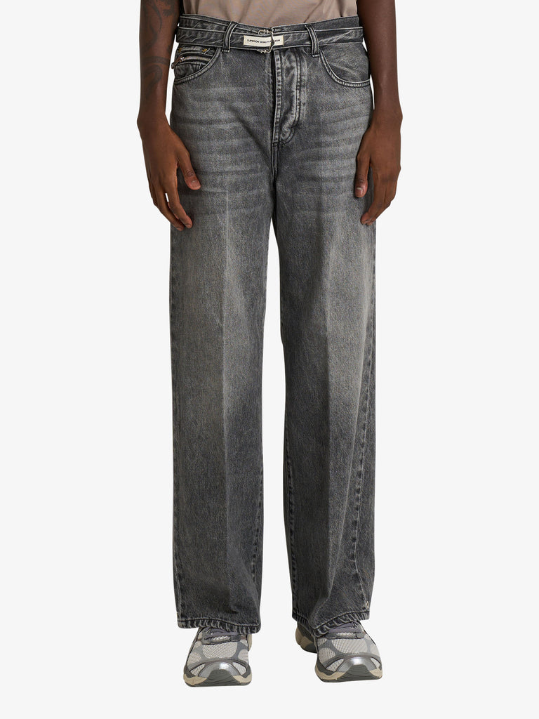 YES LONDON jeans xj3224 uomo denim cotone
