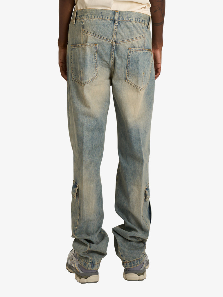 YES LONDON jeans xj3225 uomo denim cotone