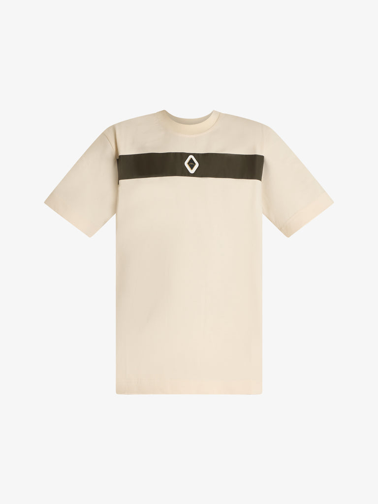 YES LONDON t-shirt xm4209 uomo beige cotone