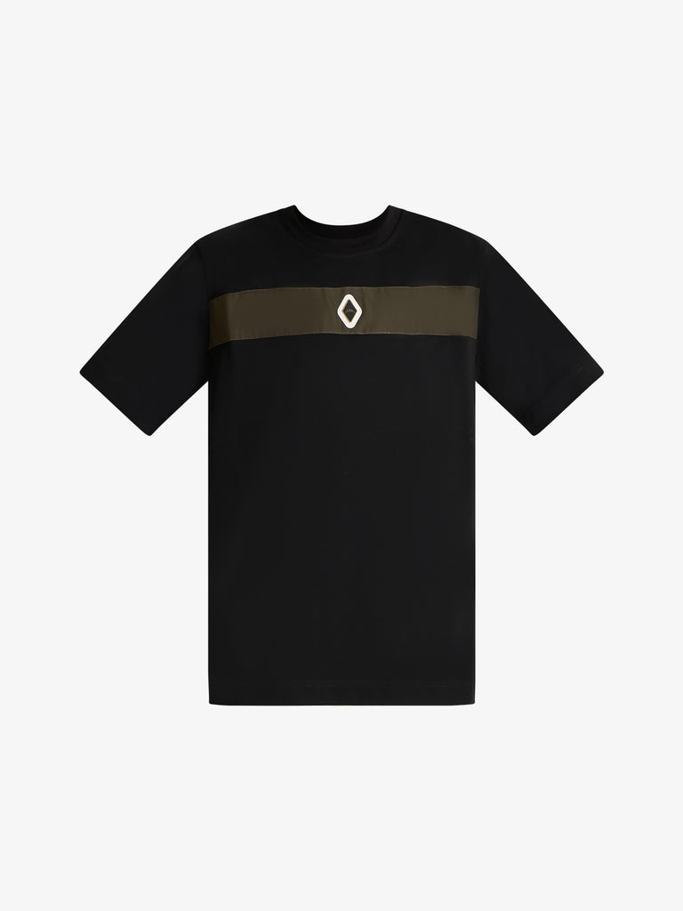 YES LONDON t-shirt xm4209 uomo nero cotone