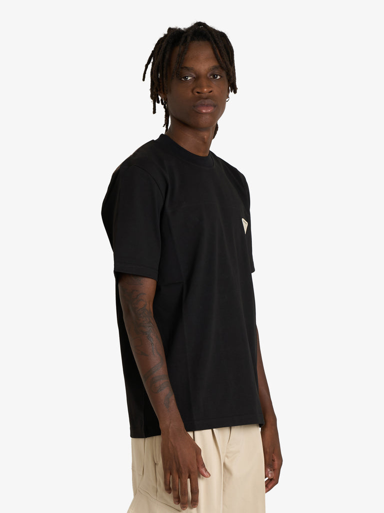 YES LONDON t-shirt xm4211 uomo nero cotone
