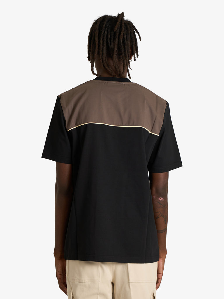 YES LONDON t-shirt xm4211 uomo nero cotone