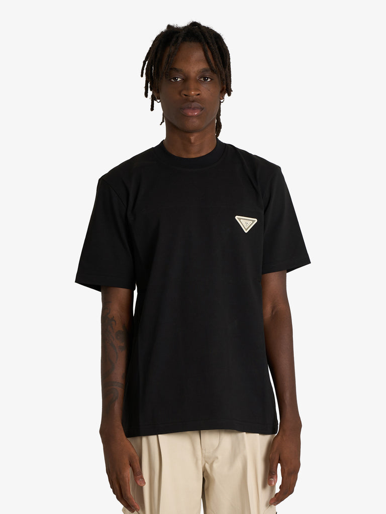 YES LONDON t-shirt xm4211 uomo nero cotone