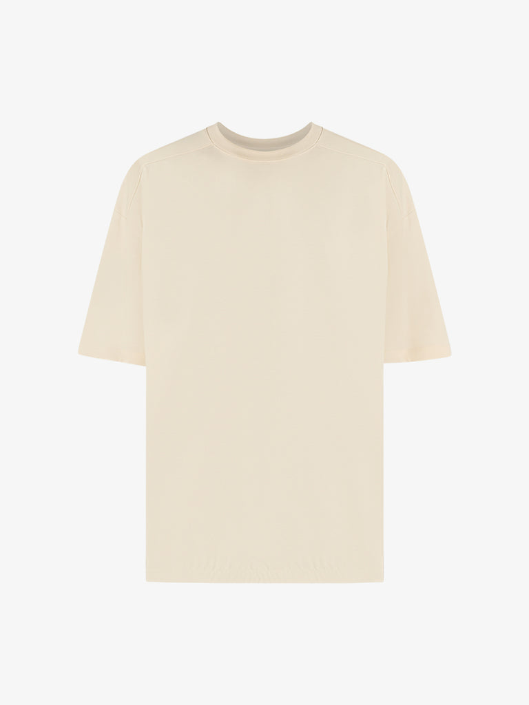 YES LONDON t-shirt xm4216 uomo beige cotone