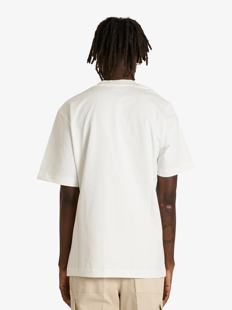 YES LONDON t-shirt xm4228 uomo bianco cotone