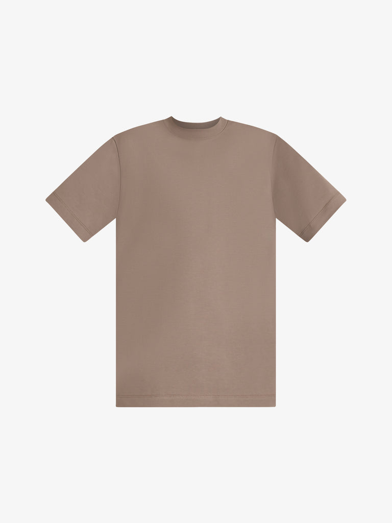 YES LONDON t-shirt xm4228 uomo marrone cotone