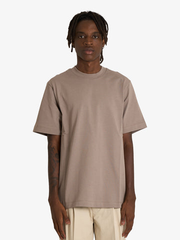 YES LONDON t-shirt xm4228 uomo marrone cotone